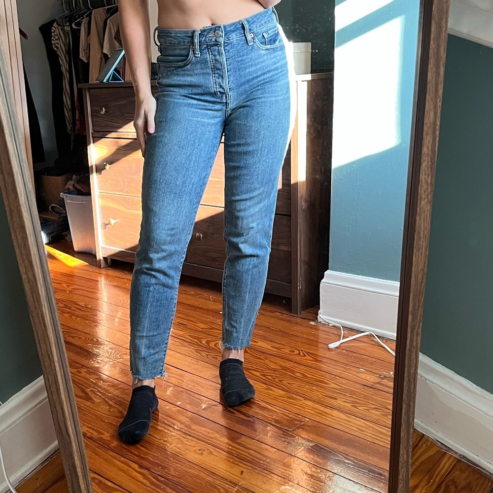 Madewell Women's Skinny Jeans in Blue